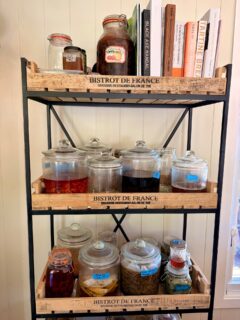 A shelf full of flavour. 🌿⁠
⁠
Pickled, preserved and fermented in-house, these jars play a small but important role in bringing our dishes to life throughout the seasons.⁠
⁠
#PotagerAtCarool #SeasonalProduce #Fermentation #KitchenGarden #TasteTheTweed⁠