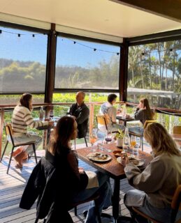 A full deck and a sunny afternoon.⁠
⁠
That's our kind of lunch service. ☀️🌿⁠
