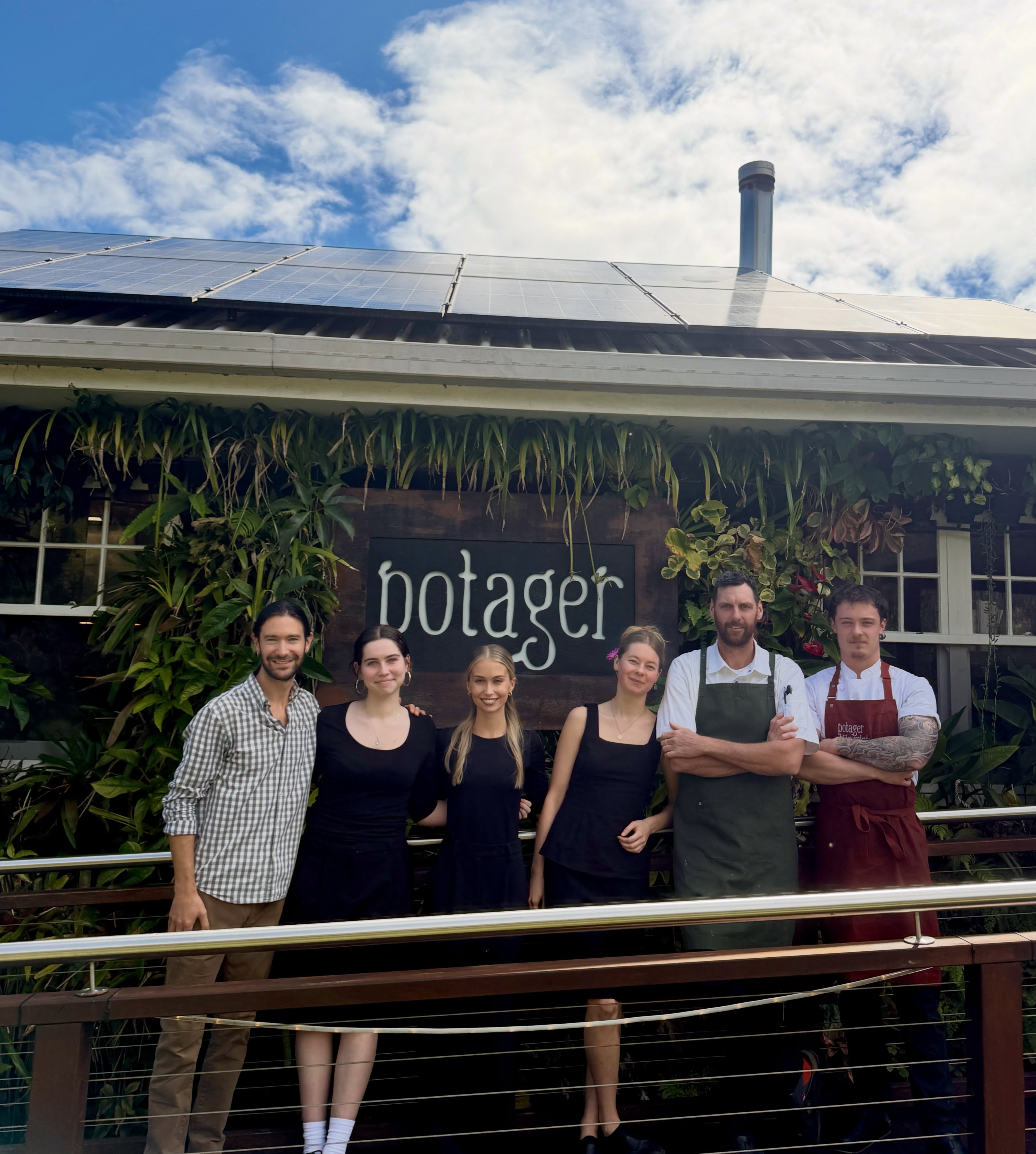 Meet some of the team behind Potager. 🌿✨ 

The passion, care, and dedication of our people are what bring every dining experience to life.

#PotagerRestaurant #OurTeam #HospitalityLife #FarmToTable #RestaurantTeam